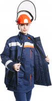 Куртка демисезонная для защиты от Электродуги (класс 5) Куртка демисезонная для защиты от Электродуги (класс 5)