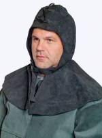 Подшлемник спилковый утепленный с пелериной Подшлемник спилковый утепленный с пелериной